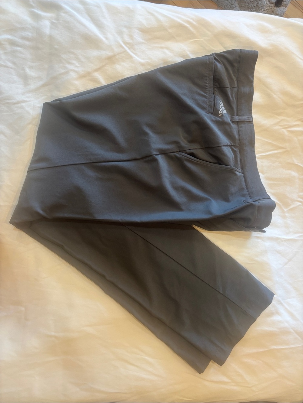 adidas Charcoal Grey Performance Leggings